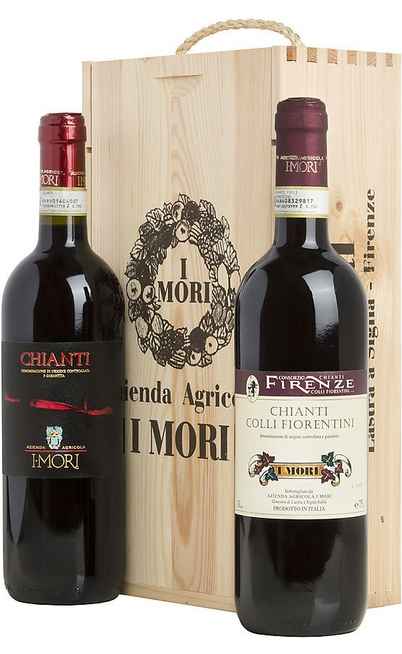 Wooden Box 2 Wines I Mori Winery [I Mori]